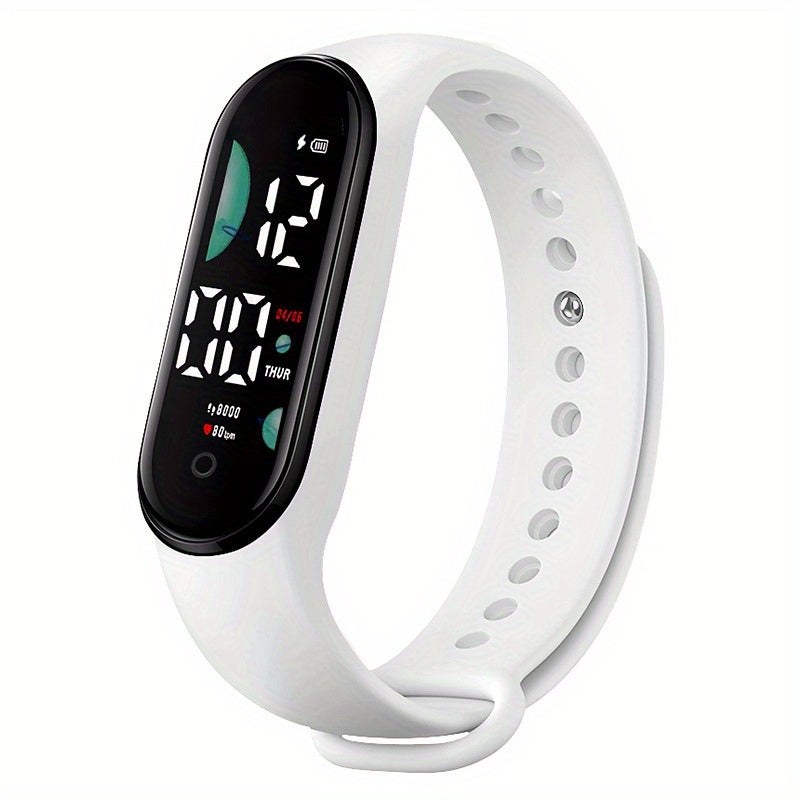 LED Electronic Watch Students Sports Bracelet Watch