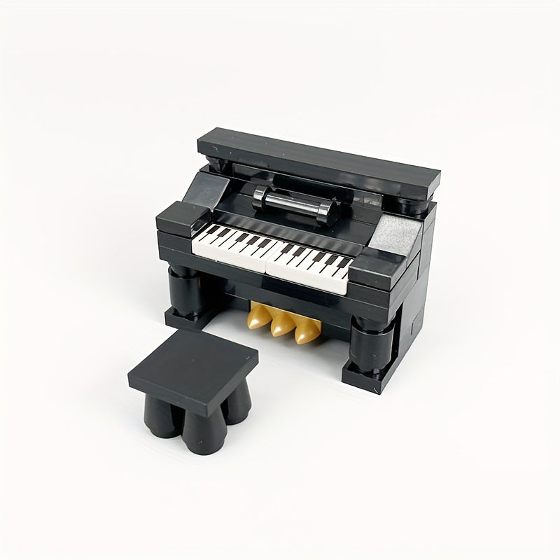 DIY Piano Building Blocks Set Educational Toy for Ages 6-8