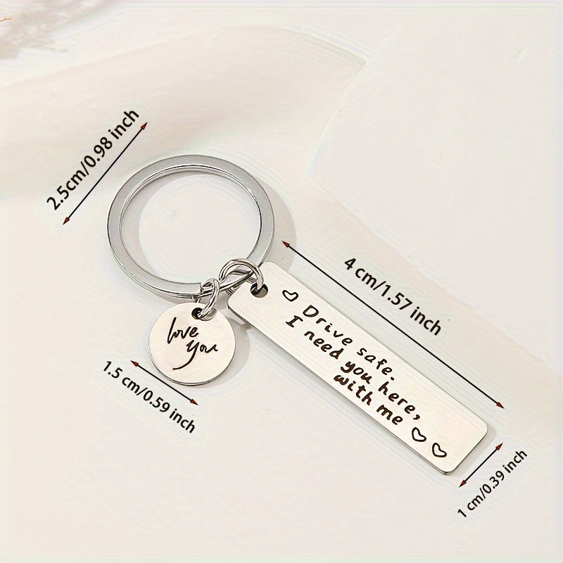 Stainless Steel Keychain Holiday Gift