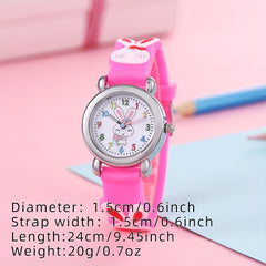 Girls Rabbit Pattern Watch Gift For Kids