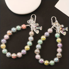 Colorful Bear Key Chain Phone Chain For Girls