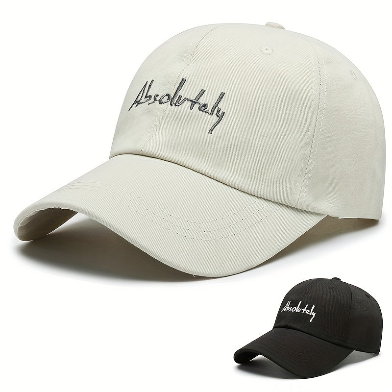 Embroidered Baseball Cap Spring Autumn Outdoor Sport Fishing Hat