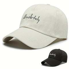 Embroidered Baseball Cap Spring Autumn Outdoor Sport Fishing Hat