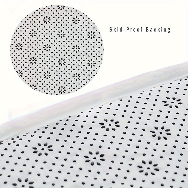 Sunflower Print Kitchen Mat Non slip Waterproof Stain resistant Absorbent