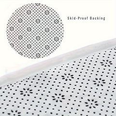 Sunflower Print Kitchen Mat Non slip Waterproof Stain resistant Absorbent