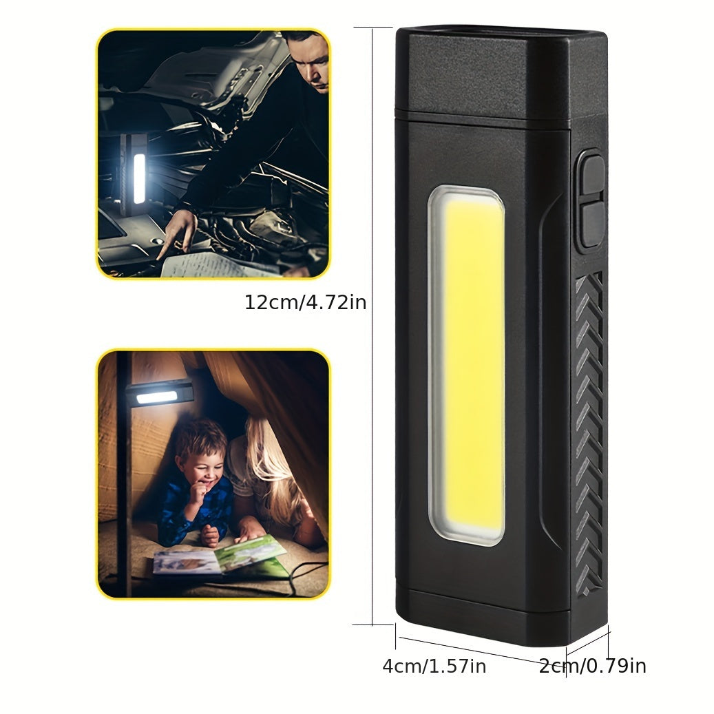 Rechargeable Front Bike Light COB 4 Modes