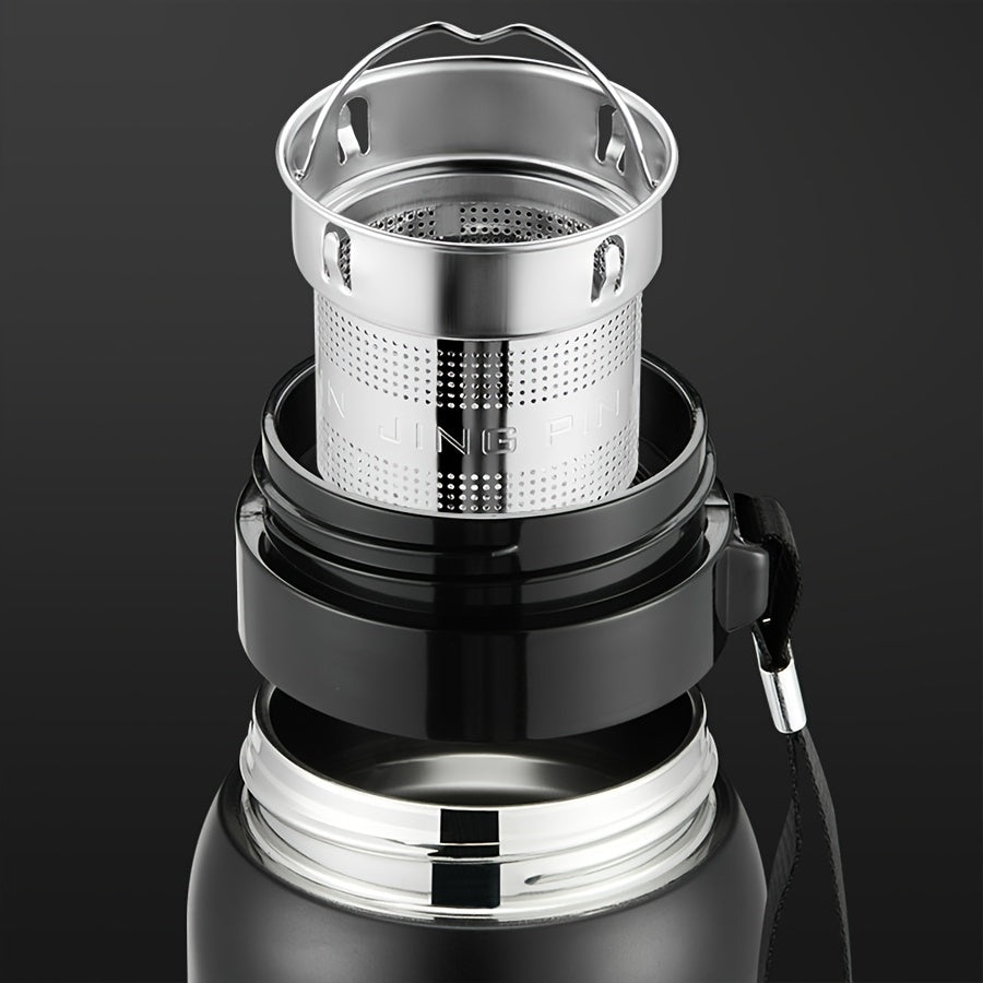 Large Capacity Insulated Stainless Steel Water Cup for Outdoor & Home