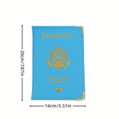 Mini Passport Holder Protective Cover Travel Document Wallets