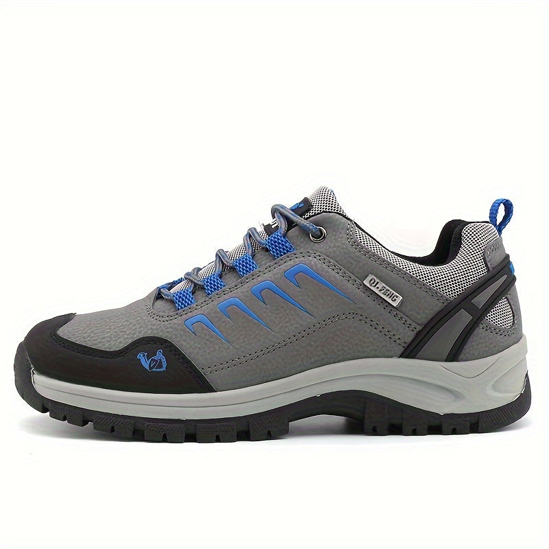 Men's Low Top Hiking Boots Non Slip Lace Up Shoes
