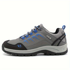 Men's Low Top Hiking Boots Non Slip Lace Up Shoes