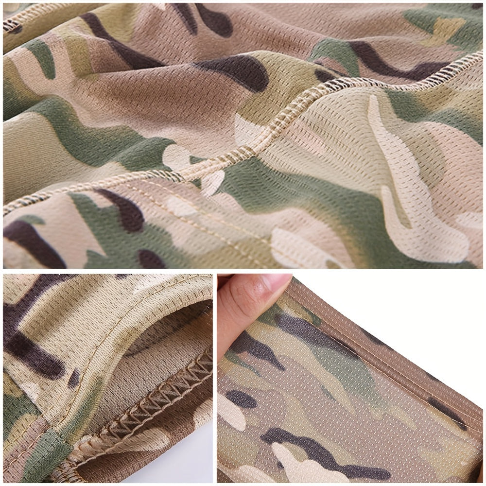 Tactical Camo Balaclava Hat Full Face Mask