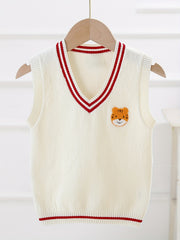 Toddler Boys Cartoon Knitted Sweater Pullover