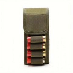 16 Rounds Shotgun Nylon Accessory Bag for Belt Waistband 12G Magazine Pouch