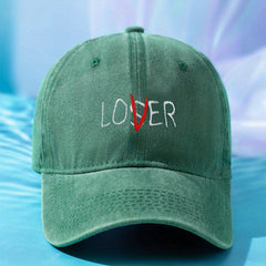 LOSER Embroidery Casual Baseball Cap Candy Washed Distressed Outdoor Sun Hat