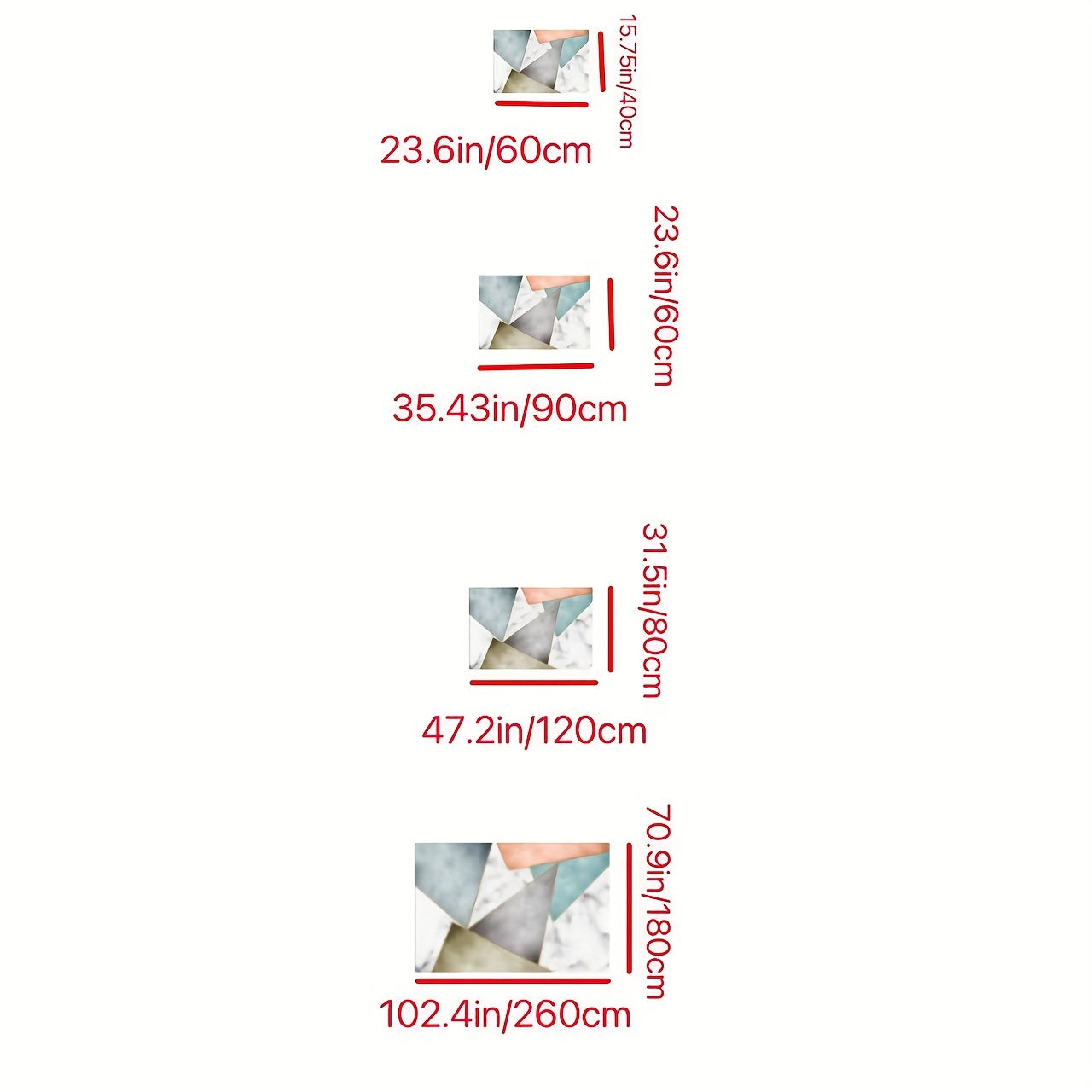 Modern Anti Fatigue Velvet Floor Mat Soft Non Slip Carpet