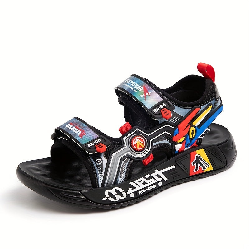 Boys' Stylish Sandals Non Slip Outdoor Open Toe Beach Water Shoes For Children