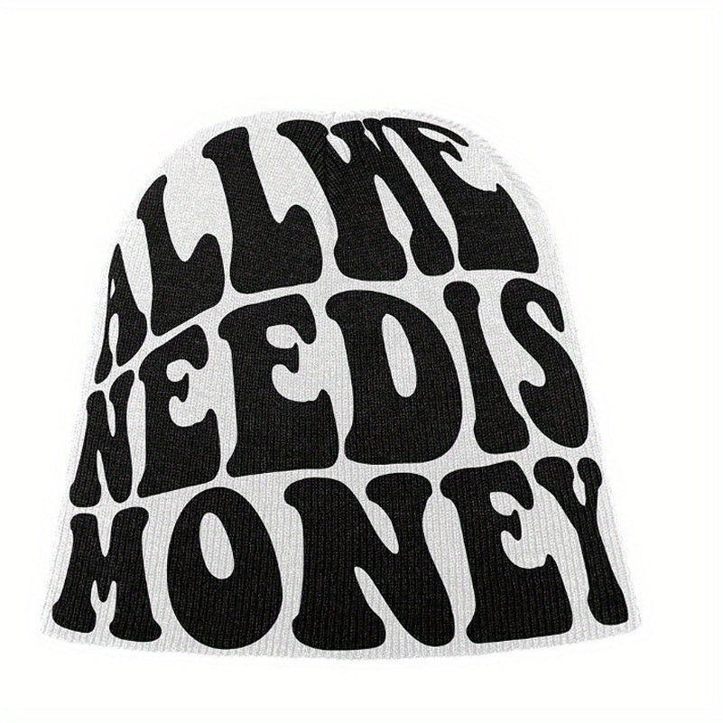 Unisex Y2K Beanie Hip Hop Knit Hat Warm Skull Cap