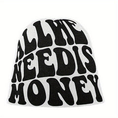 Unisex Y2K Beanie Hip Hop Knit Hat Warm Skull Cap