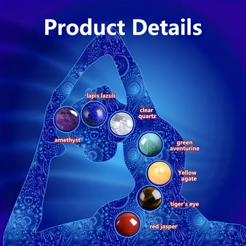 Chakra Stones Set for Balancing & Meditation