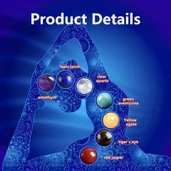 Chakra Stones Set for Balancing & Meditation