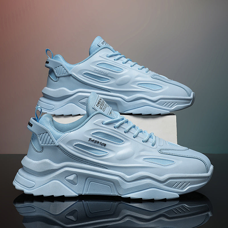 Men's Breathable Lace Up Sneakers