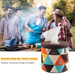 Portable Camping Toilet Paper Holder Waterproof Tissue Cover