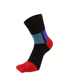 Cotton Five Toe Sports Socks for Men