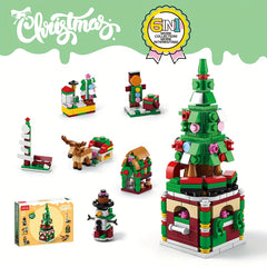DIY Christmas Tree Building Blocks Educational Toy