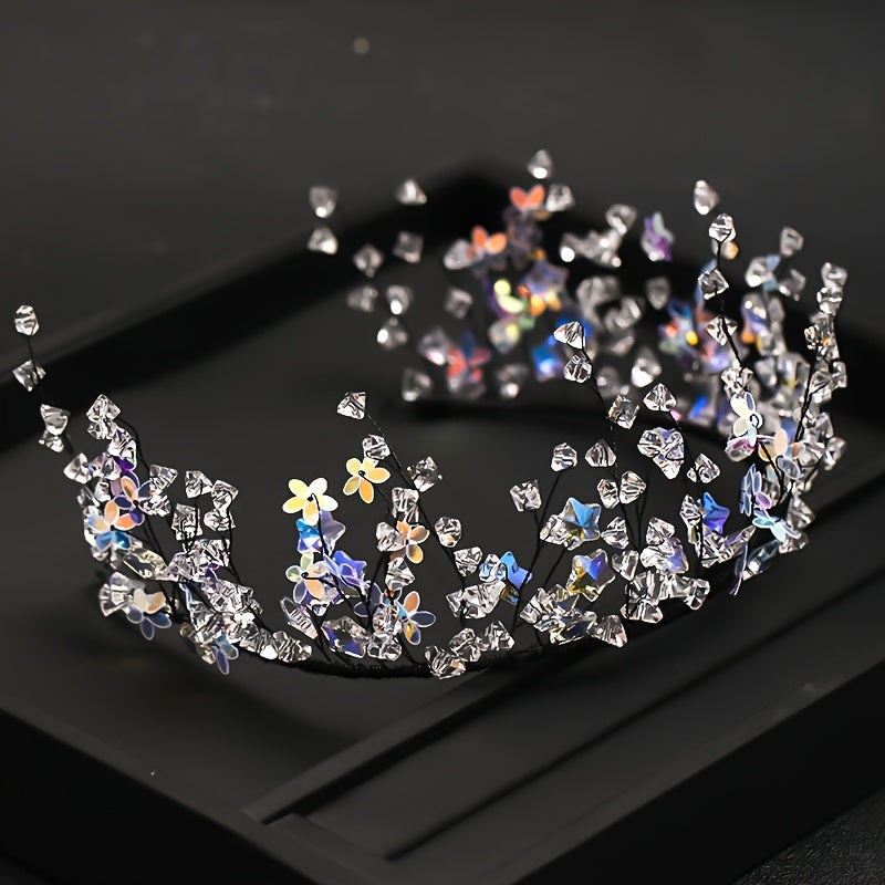 Colorful Beads Headband for Women Tiara Headband