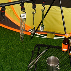 Portable Outdoor Tableware Set with Stainless Steel Chopsticks Spoon and Fork