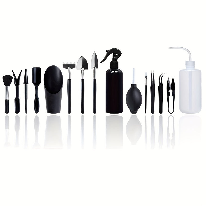 Succulent Tools Mini Garden Tool Set - Transplanting Tools Kit