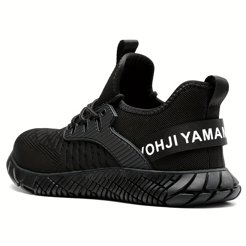 Men's Steel Toe Anti Smashing Work Safety Shoes