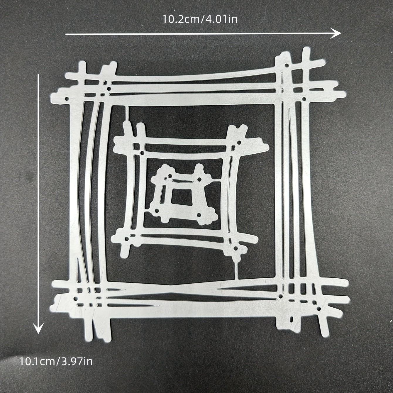 1pc Photo Frame Cutting Die DIY Metal Embossing Scrapbook Die
