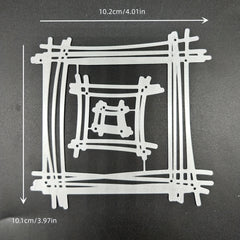 1pc Photo Frame Cutting Die DIY Metal Embossing Scrapbook Die