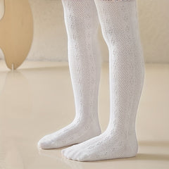 Baby Girls Thin Breathable Pantyhose Leggings Tights for Spring Autumn