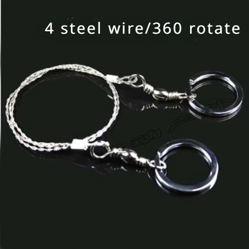 Portable Steel Wire Saw for Outdoor Camping Emergency Survival