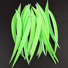 50pcs Archery Arrow Feathers 12.7cm Turkey Fletchings DIY Arrows