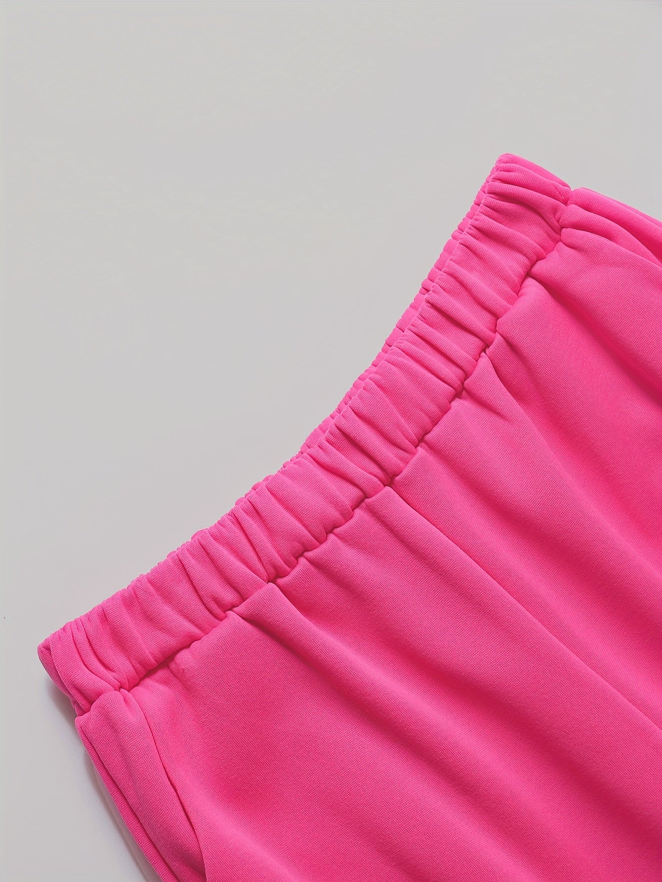 Women's Plus Solid Long Sleeve Sweatshirt & Pants Set