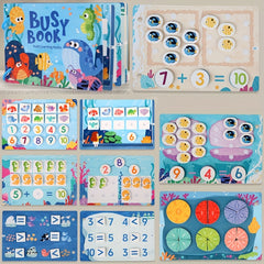 Quiet Book for Kids Sensory Learning Activity Toy Ideal Gift