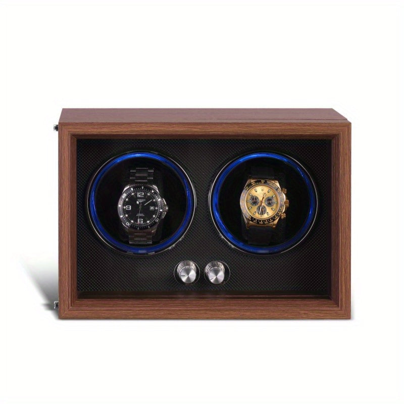 4 Slots Watch Winder Wooden Watch Display Box