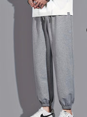 Men's Drawstring Sweatpants Casual Loose Fit Joggers