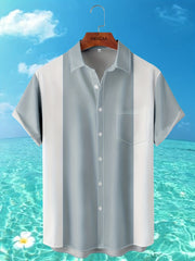 Men s Classic Hawaiian Shirt Short Sleeve