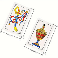12 Spanish NAIPES Decks for Mexican Card Games & Poker