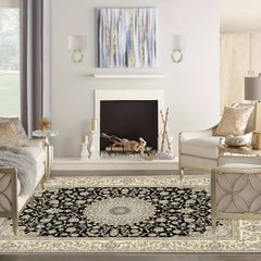 Persian Boho Area Rug Soft Large Machine Washable Non Slip Backing