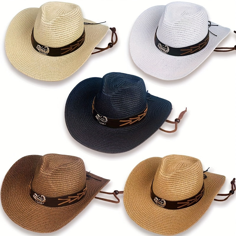 Scorpion Belts Breathable Cowboy Hat For Outdoor Activities