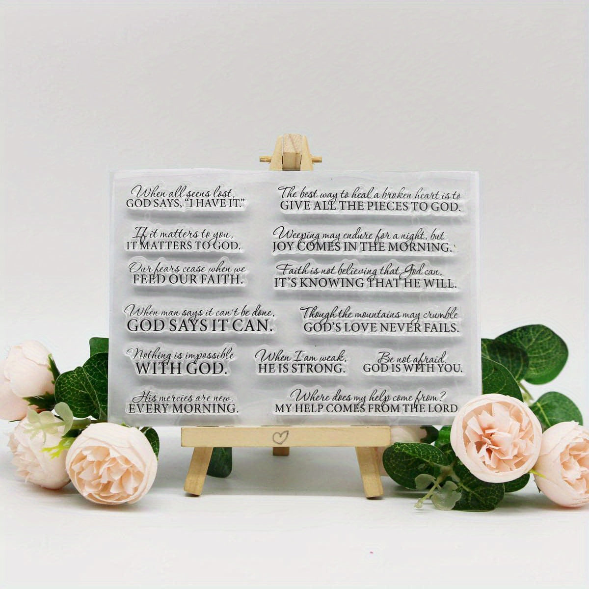1pc Cute Transparent Stickers for DIY Scrapbooking