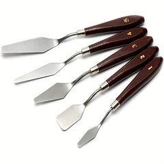 5pcs Painting Scraper Set for Art Palette Spatula