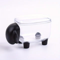 Sheep Toothpick Box Plastic Storage Animal Dust Proof Case