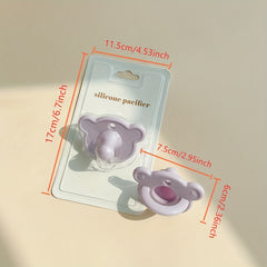 Soft Silicone Pacifier | Anti Flatulence | 0-6 Months Newborn | Perfect Gift