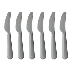 6pcs Children's Plastic Tableware Light Macaron BPA Baby Feeding Table